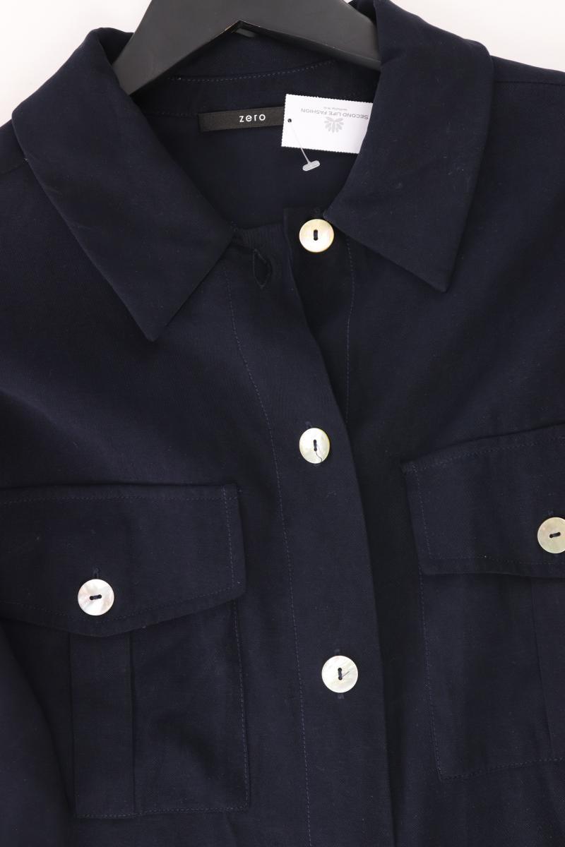 Zero Langarmkleid Gr. 44 blau
