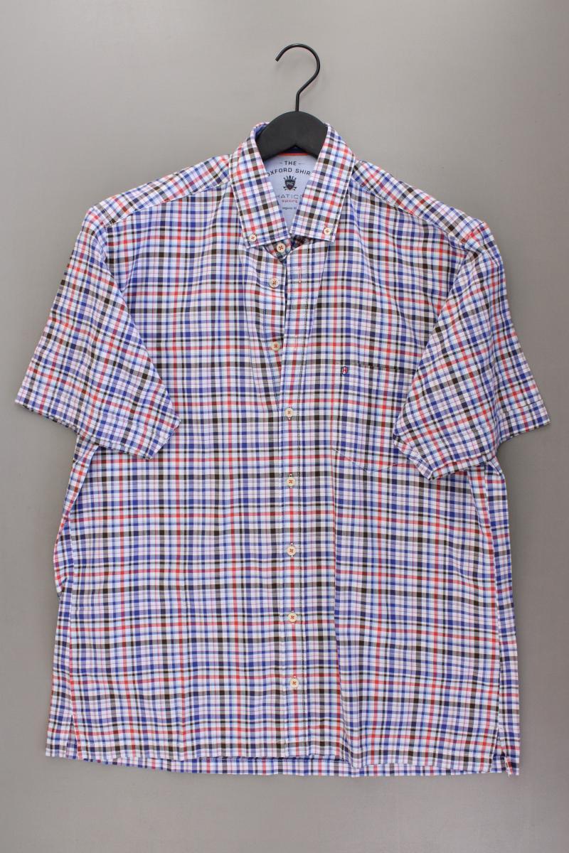 Hatico Karohemd für Herren Gr. Hemdgröße 41/42 kariert Kurzarm mehrfarbig