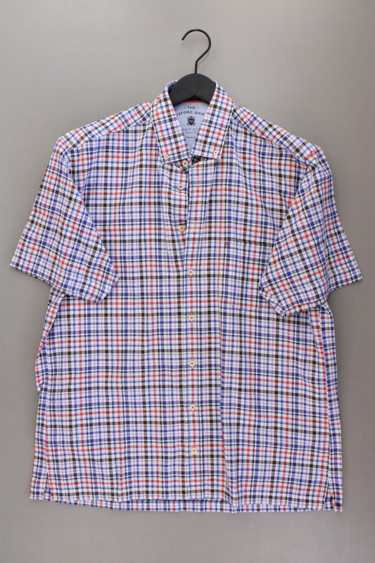 Hatico Karohemd für Herren Gr. Hemdgröße 41/42 kariert Kurzarm mehrfarbig