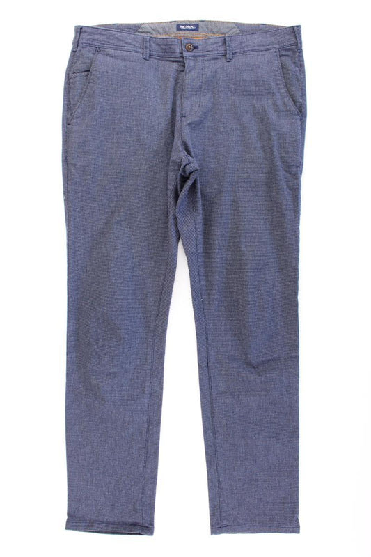 McNeal Hose für Herren Gr. 52 blau aus Baumwolle