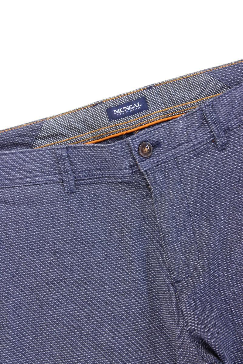 McNeal Hose für Herren Gr. 52 blau aus Baumwolle