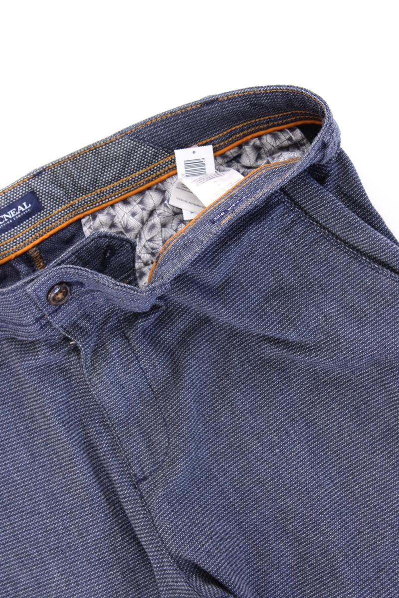 McNeal Hose für Herren Gr. 52 blau aus Baumwolle