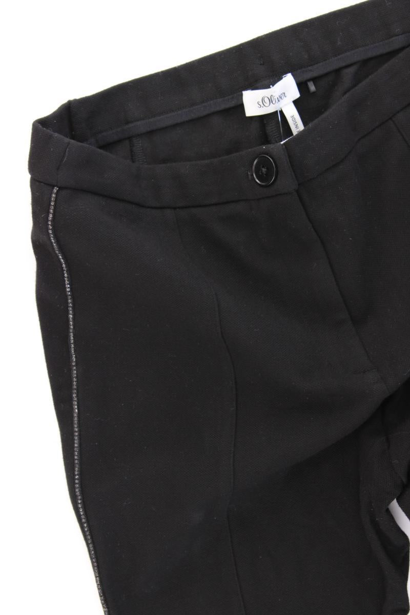 s.Oliver Stretchhose Gr. 38 schwarz aus Viskose