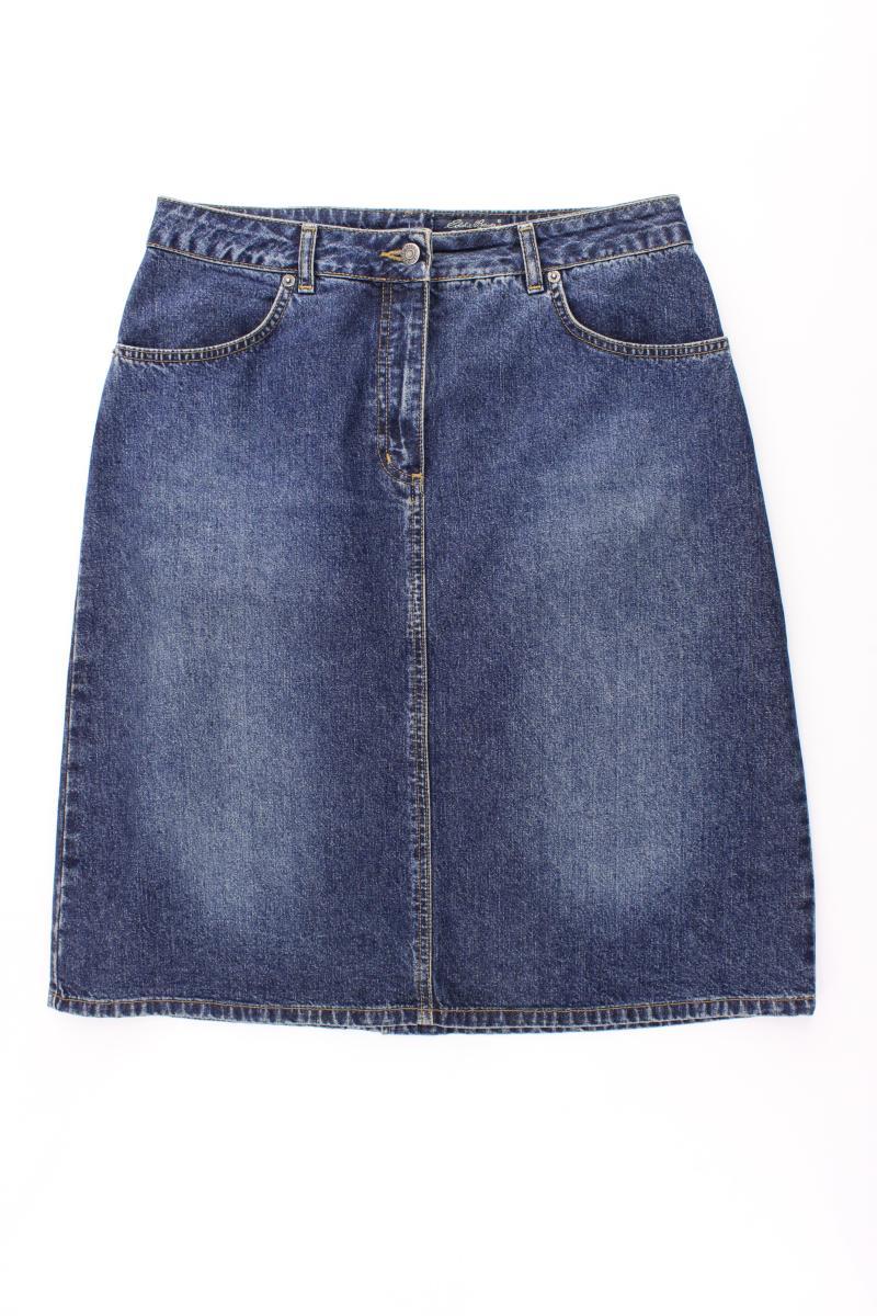 Eddie Bauer Jeansrock Gr. 42 blau aus Baumwolle