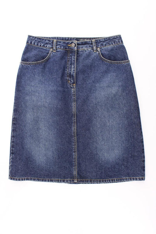 Eddie Bauer Jeansrock Gr. 42 blau aus Baumwolle
