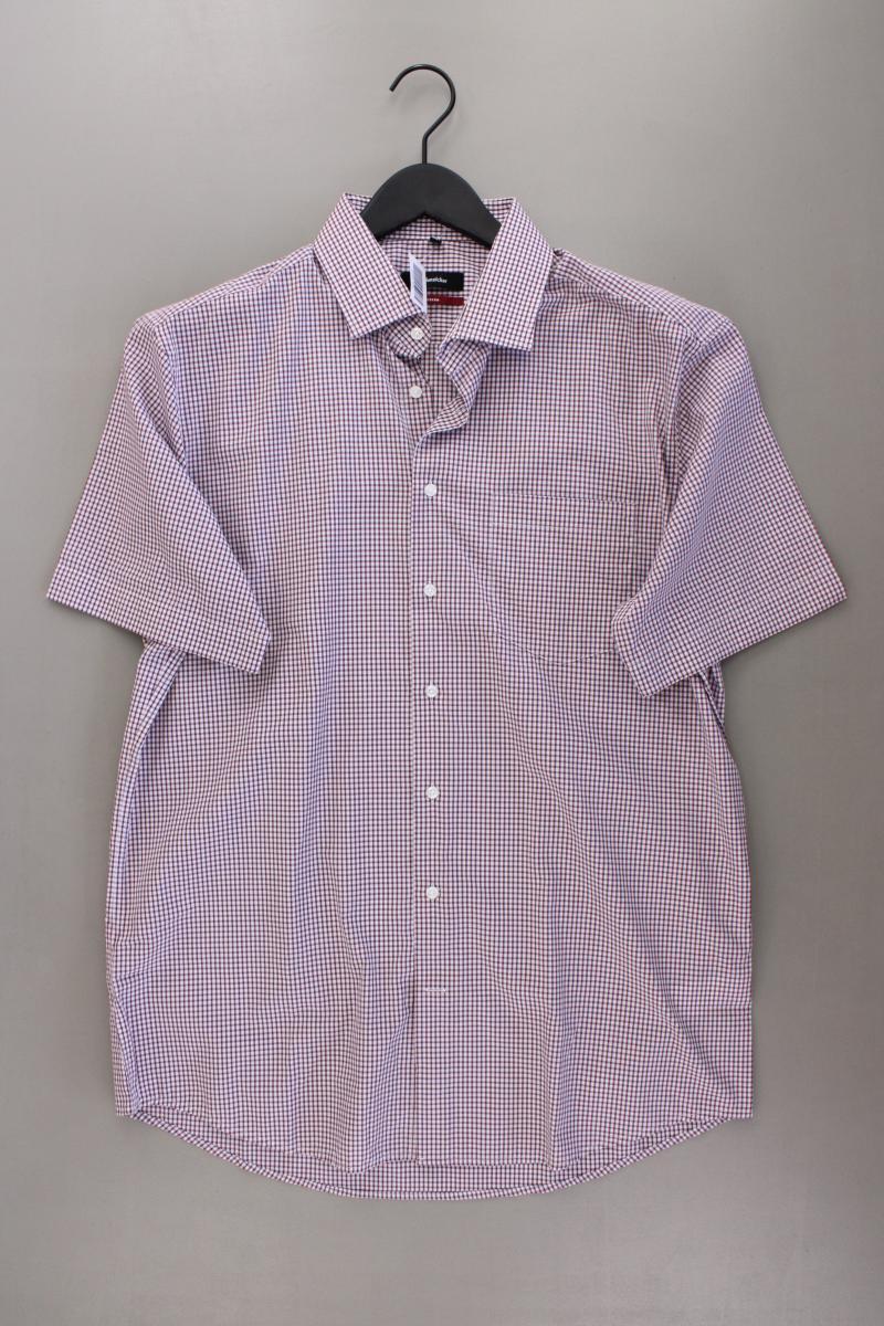 Seidensticker Karohemd für Herren Gr. Hemdgröße 42 kariert Kurzarm mehrfarbig