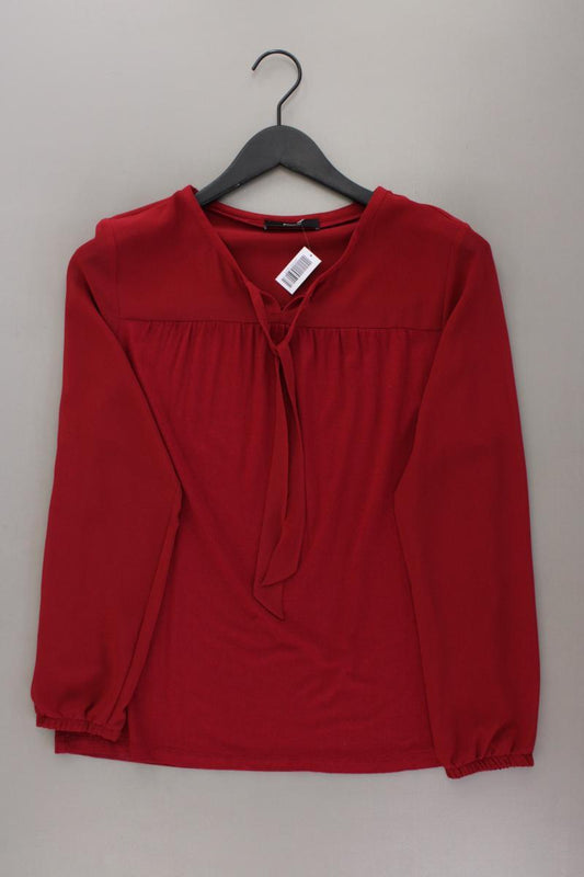 Bonita Langarmbluse Gr. M rot aus Viskose