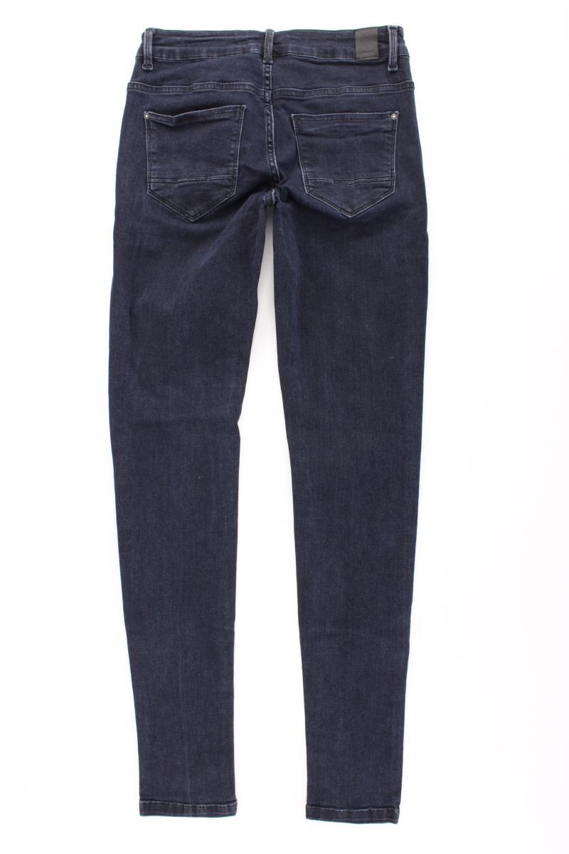 Sandwich_ Skinny Jeans Gr. 34 blau aus Baumwolle