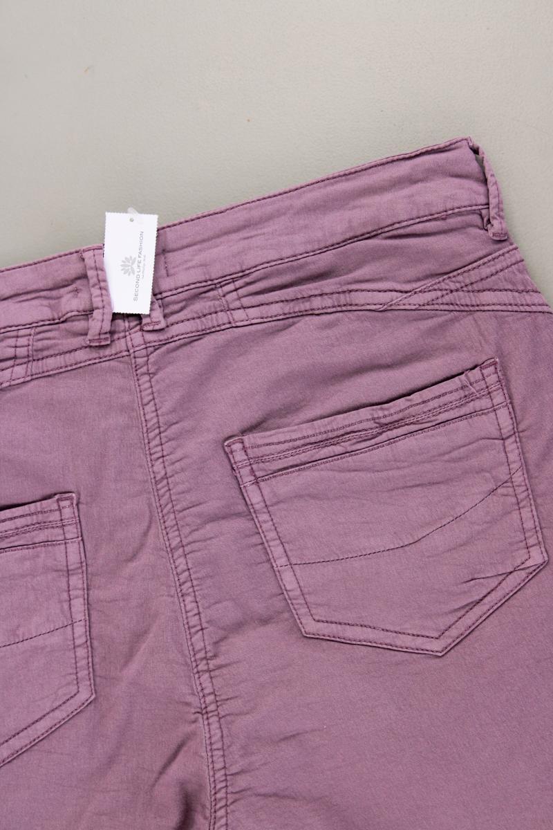 Mona Five-Pocket-Hose Gr. 40 lila aus Baumwolle