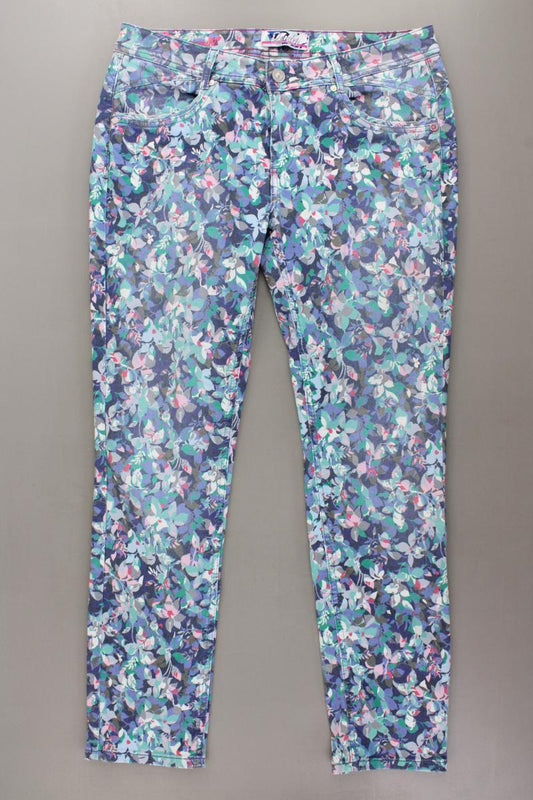 Street One Hose Gr. W32/L30 mit Blumenmuster mehrfarbig aus Baumwolle