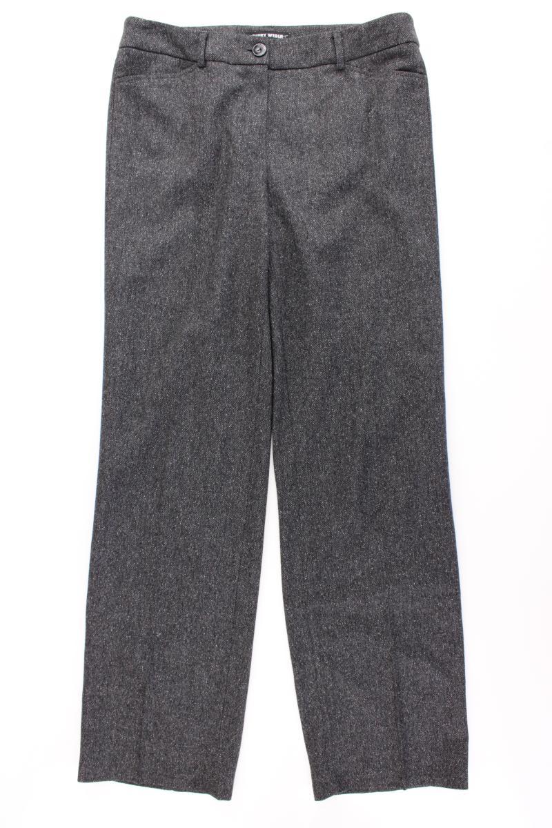 Gerry Weber Stoffhose Gr. 40 grau
