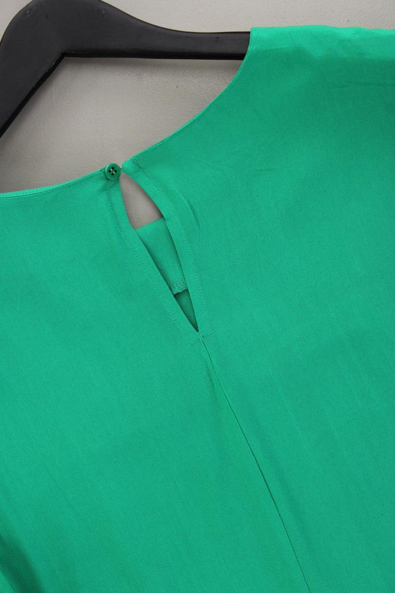 Aniston Langarmkleid Gr. 48 neuwertig grün aus Viskose