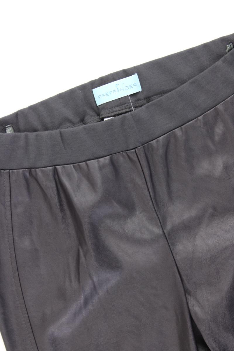 Pfeffinger Leggings Gr. Kurzgröße 19 grau aus Viskose