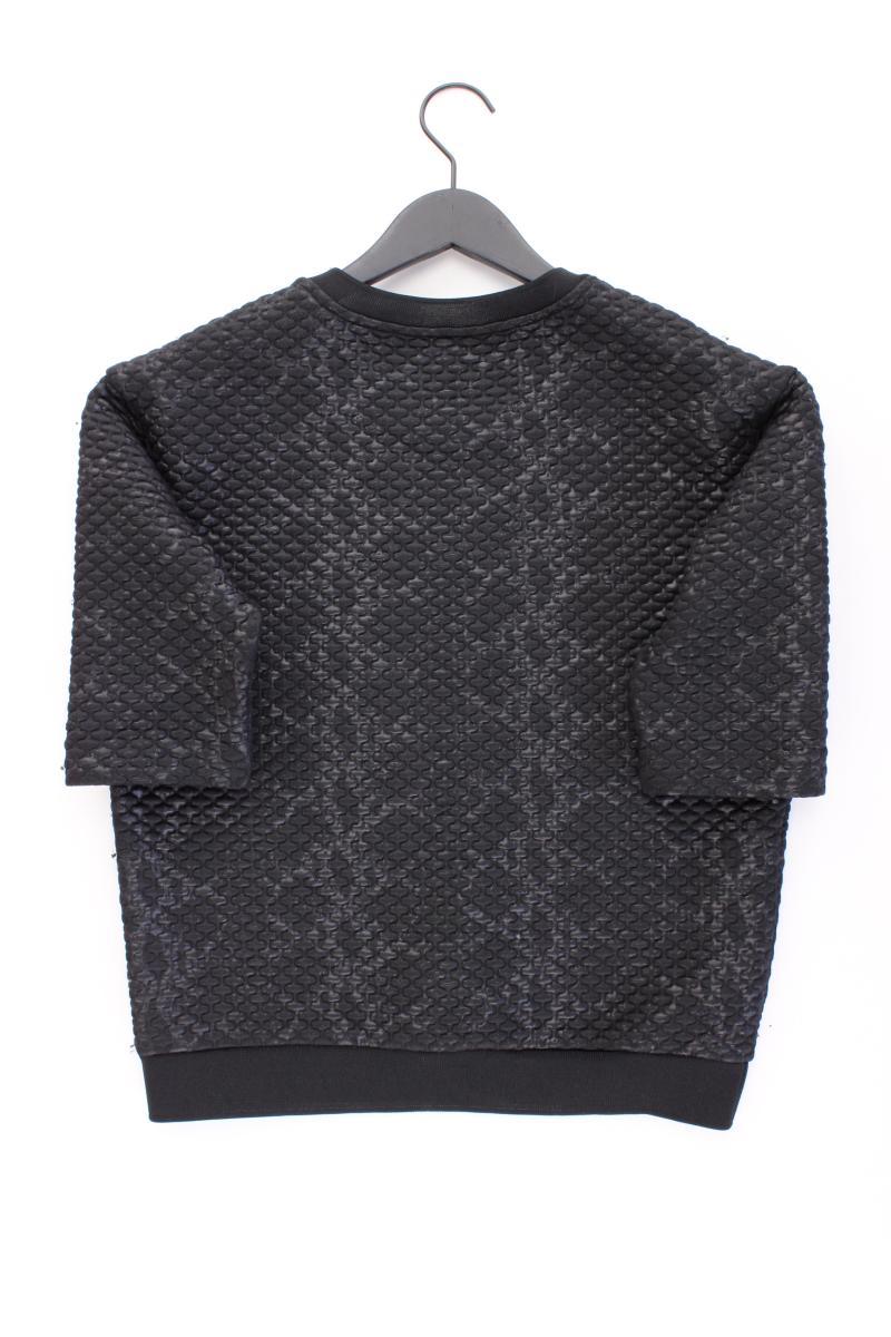 Hugo Boss Kurzarmpullover Gr. S schwarz aus Polyester