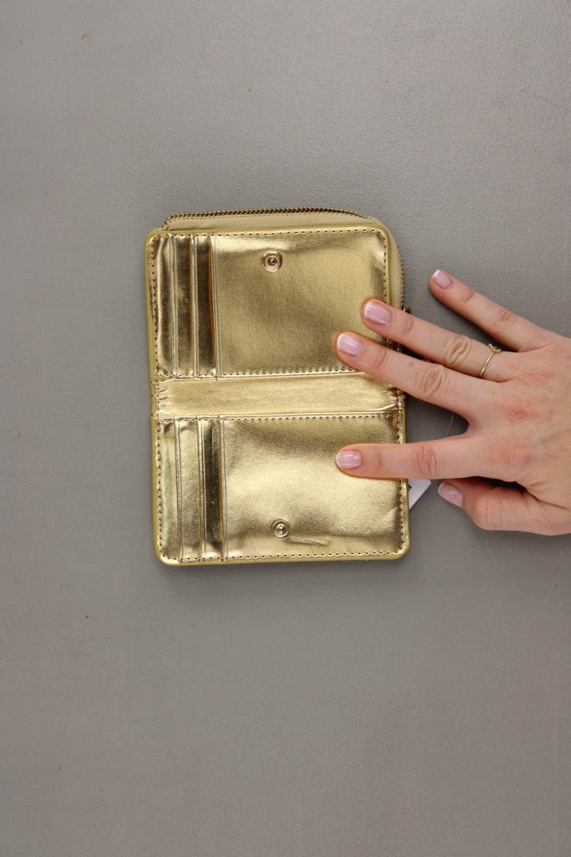 Mango Kleiner Geldbeutel gold