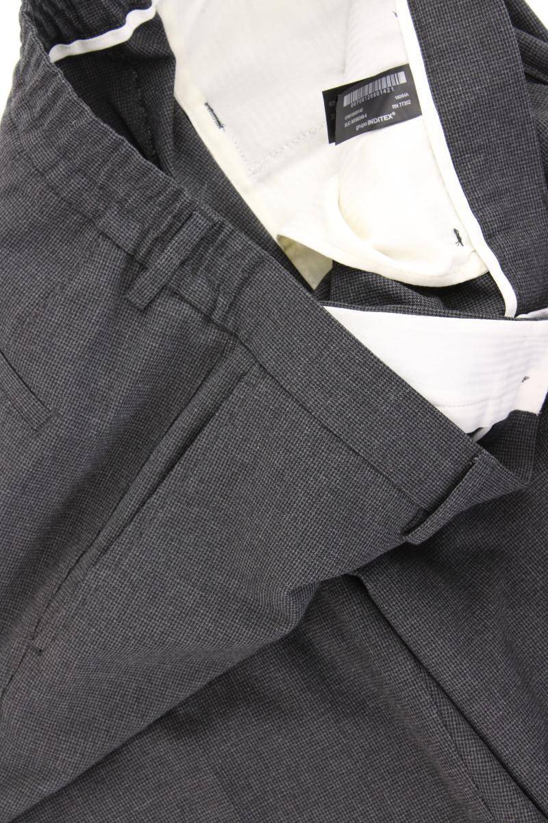 Zara Anzughose für Herren Gr. US 42 (L) grau aus Polyester