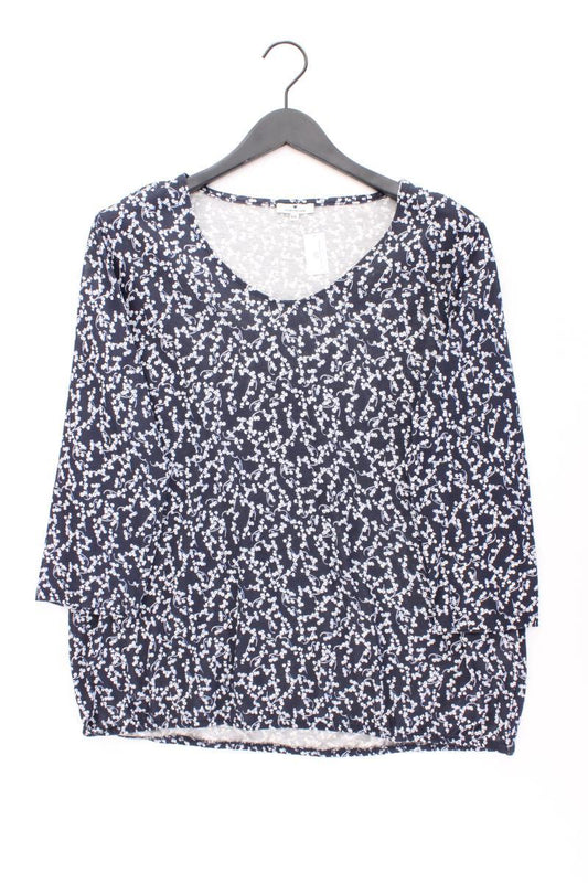 Tom Tailor Printshirt Gr. XXL 3/4 Ärmel blau aus Baumwolle