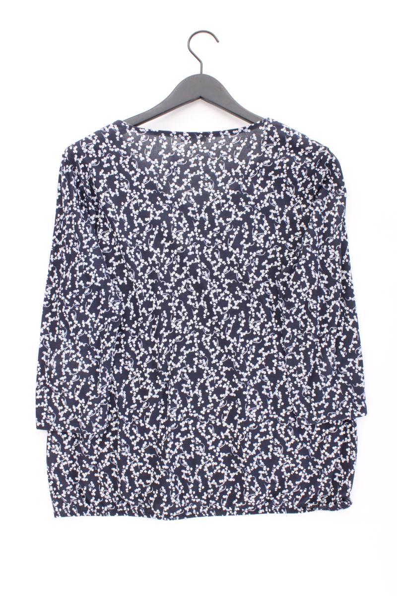 Tom Tailor Printshirt Gr. XXL 3/4 Ärmel blau aus Baumwolle