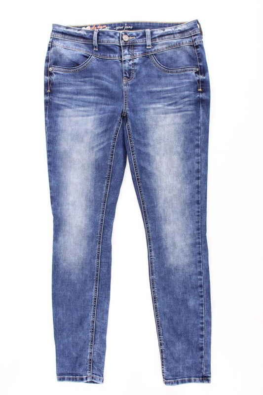 Street One Skinny Jeans Gr. W32/L32 Modell York blau aus Baumwolle
