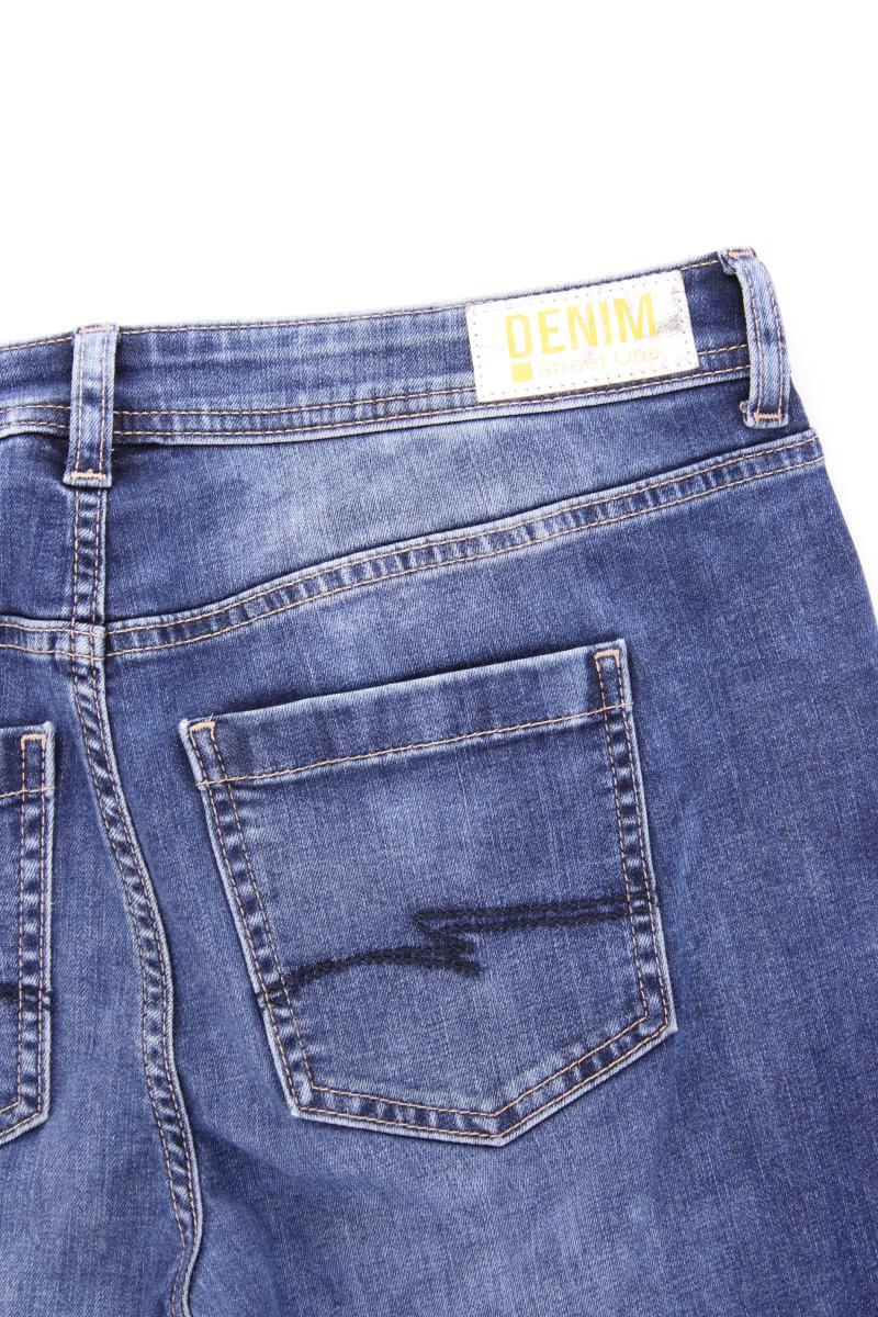 Street One Skinny Jeans Gr. W32/L32 Modell York blau aus Baumwolle