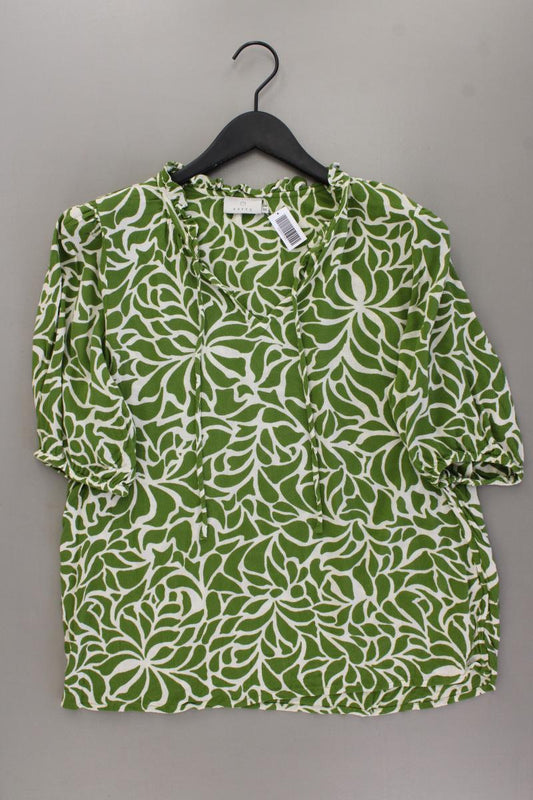 Kaffe Kurzarmbluse Gr. 38 grün