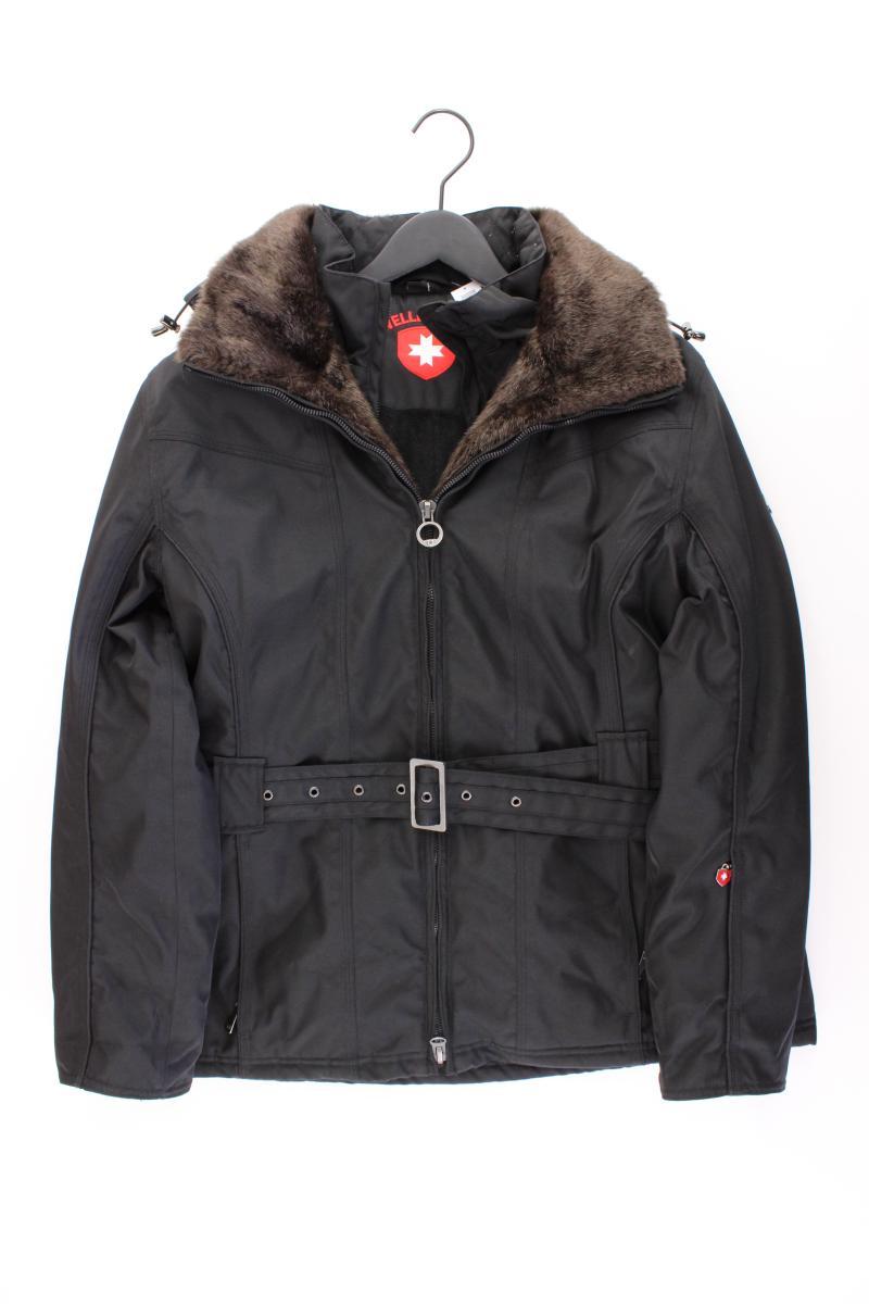 Wellensteyn Winterjacke Modell Zermatt Gr. XL mit Gürtel schwarz aus Polyamid