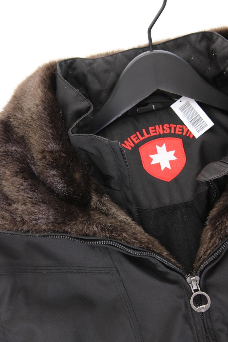 Wellensteyn Winterjacke Modell Zermatt Gr. XL mit Gürtel schwarz aus Polyamid