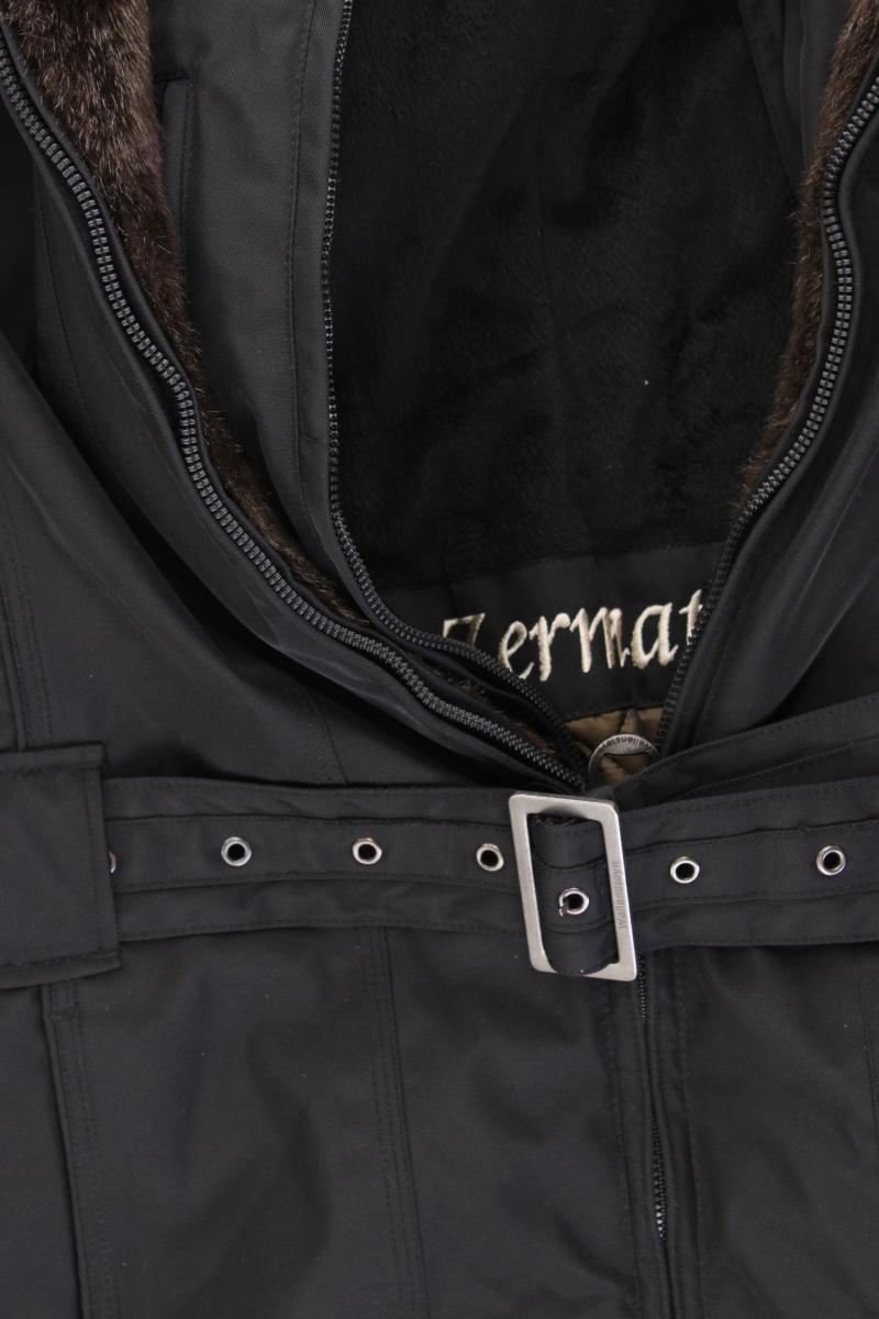 Wellensteyn Winterjacke Modell Zermatt Gr. XL mit Gürtel schwarz aus Polyamid