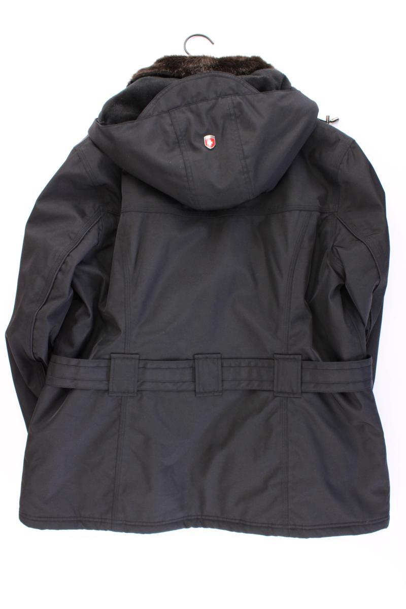Wellensteyn Winterjacke Modell Zermatt Gr. XL mit Gürtel schwarz aus Polyamid