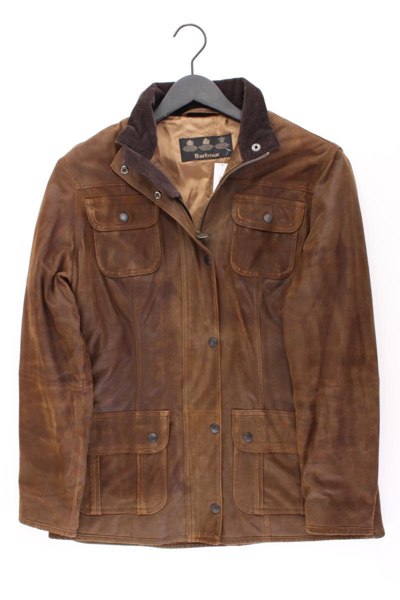 Barbour Lederjacke Utility Suede Gr. UK 14 (M) braun