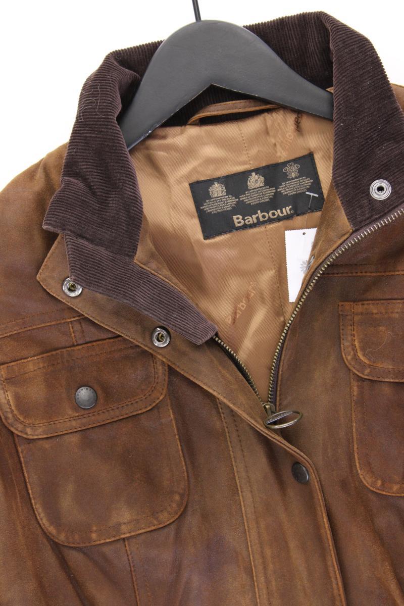 Barbour Lederjacke Utility Suede Gr. UK 14 (M) braun