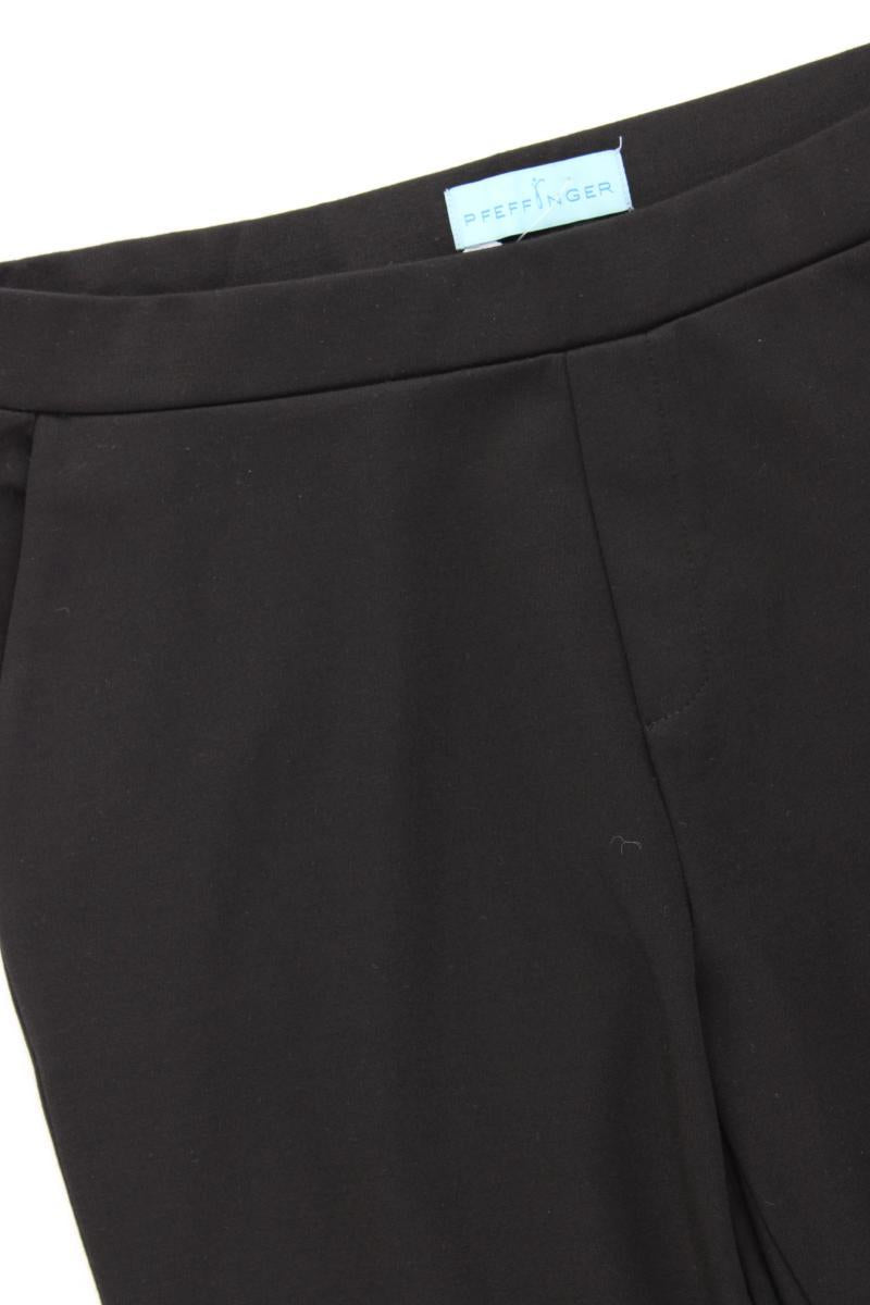 Pfeffinger Stretchhose Gr. Kurzgröße 20 neuwertig schwarz aus Polyester
