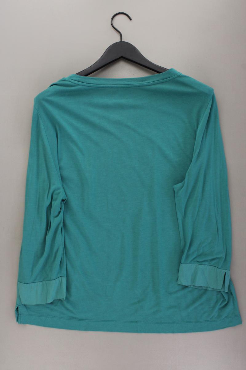 Tom Tailor Classic Bluse Gr. XXXL 3/4 Ärmel blau aus Viskose