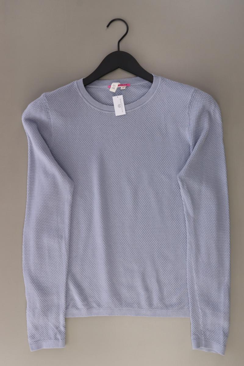 QS by s.Oliver Feinstrickpullover Gr. L blau aus Viskose