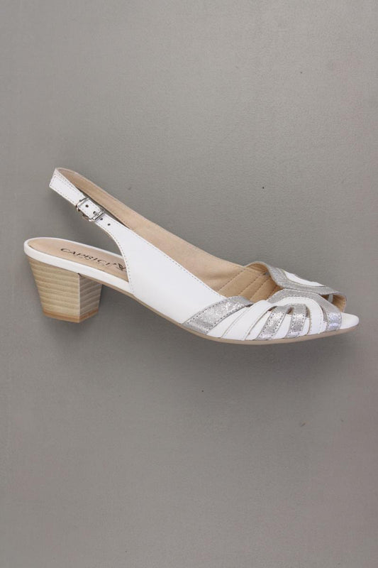 Caprice Sandalen Gr. 40,5 neuwertig weiß aus Leder