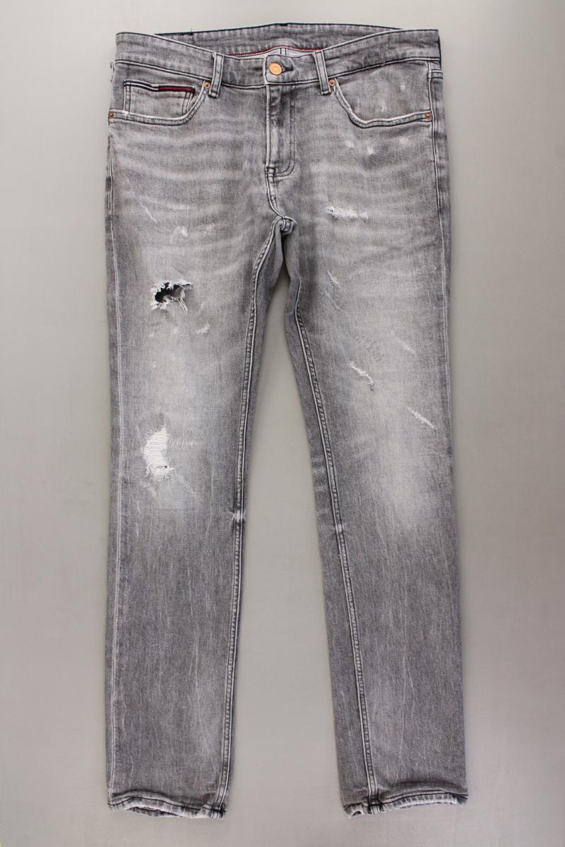 Tommy Jeans Slim Jeans für Herren Gr. W34/L34 Modell Scanton grau aus Baumwolle