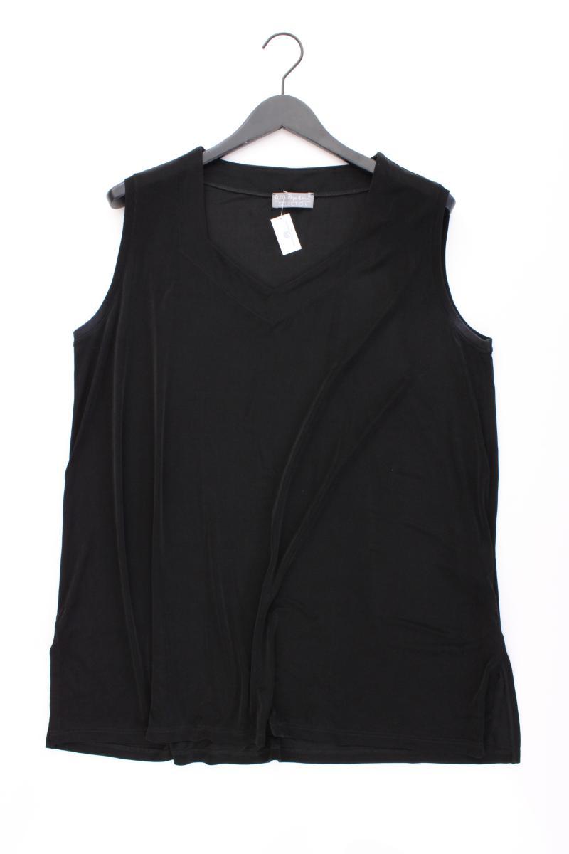 Ulla Popken Trägertop Gr. 50/52 schwarz aus Acetat