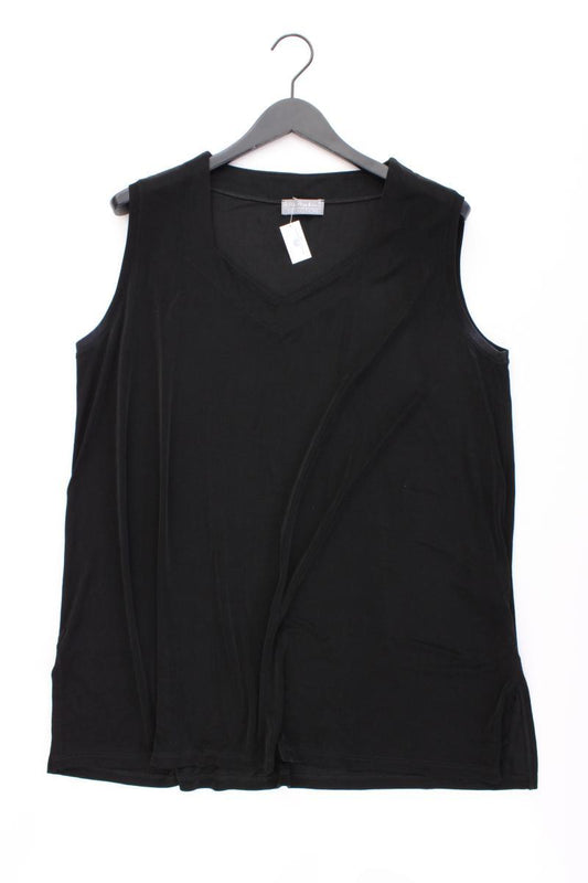 Ulla Popken Trägertop Gr. 50/52 schwarz aus Acetat