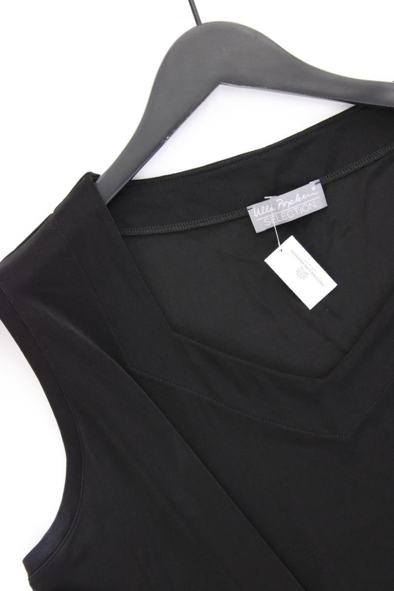 Ulla Popken Trägertop Gr. 50/52 schwarz aus Acetat