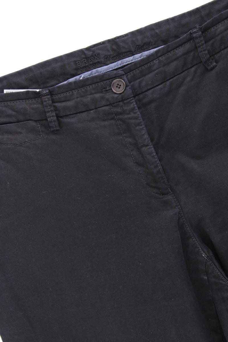 Brax Chinohose Gr. 44 blau aus Baumwolle