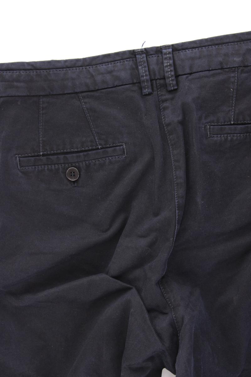 Brax Chinohose Gr. 44 blau aus Baumwolle