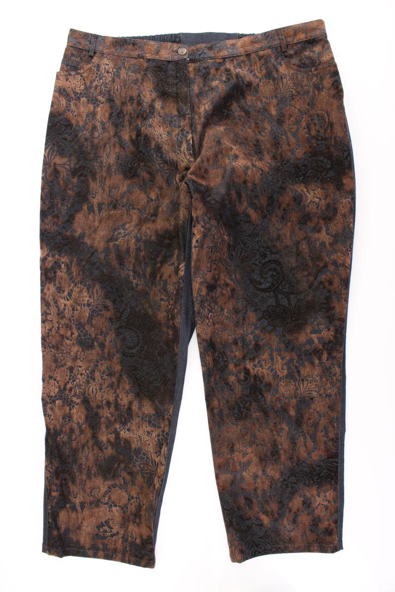 Ulla Popken Hose Gr. 54 braun aus Baumwolle