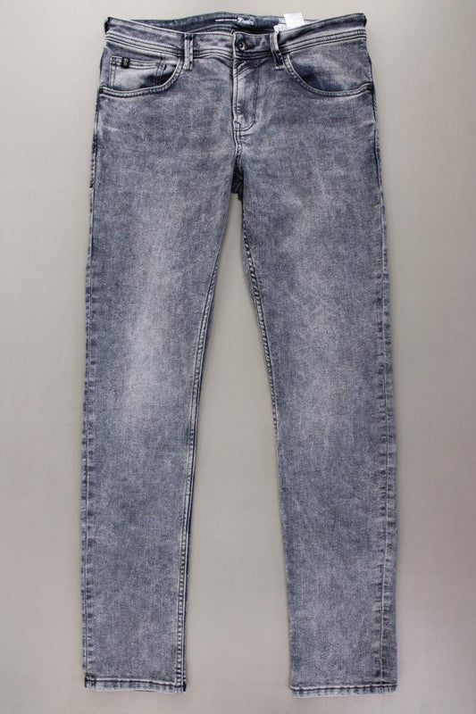 Tom Tailor (Denim) Straight Jeans für Herren Gr. W32/L36 grau aus Baumwolle