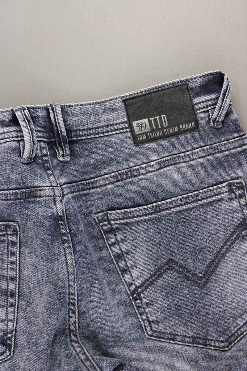 Tom Tailor (Denim) Straight Jeans für Herren Gr. W32/L36 grau aus Baumwolle