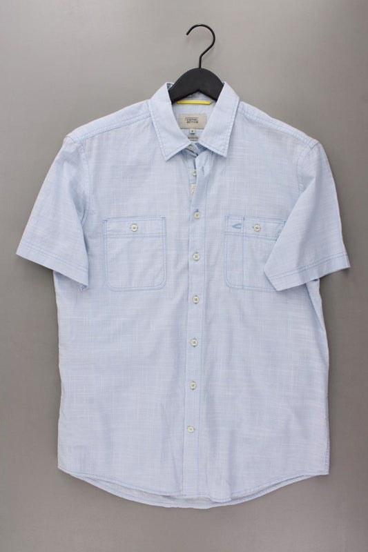 camel active Kurzarmhemd für Herren Gr. M blau