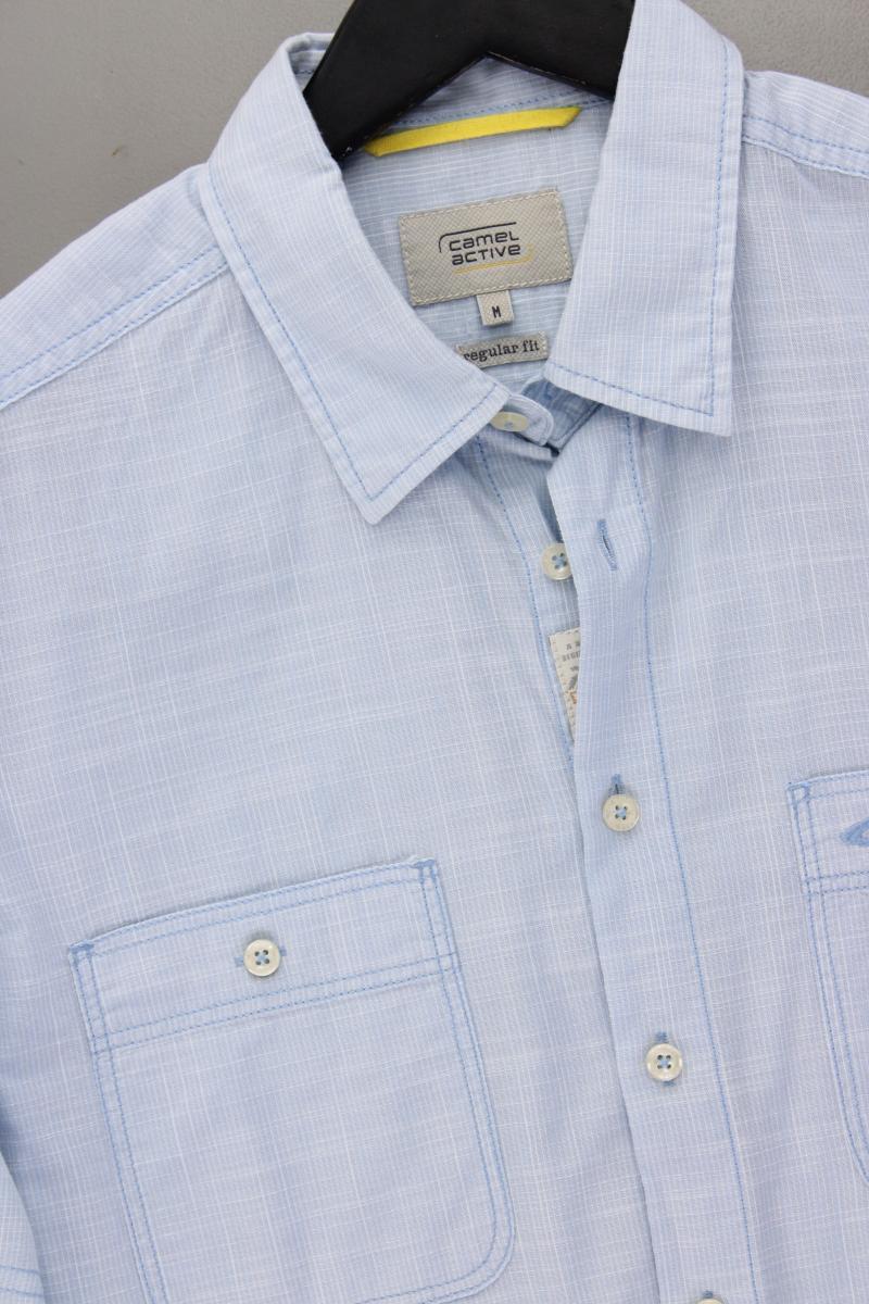 camel active Kurzarmhemd für Herren Gr. M blau