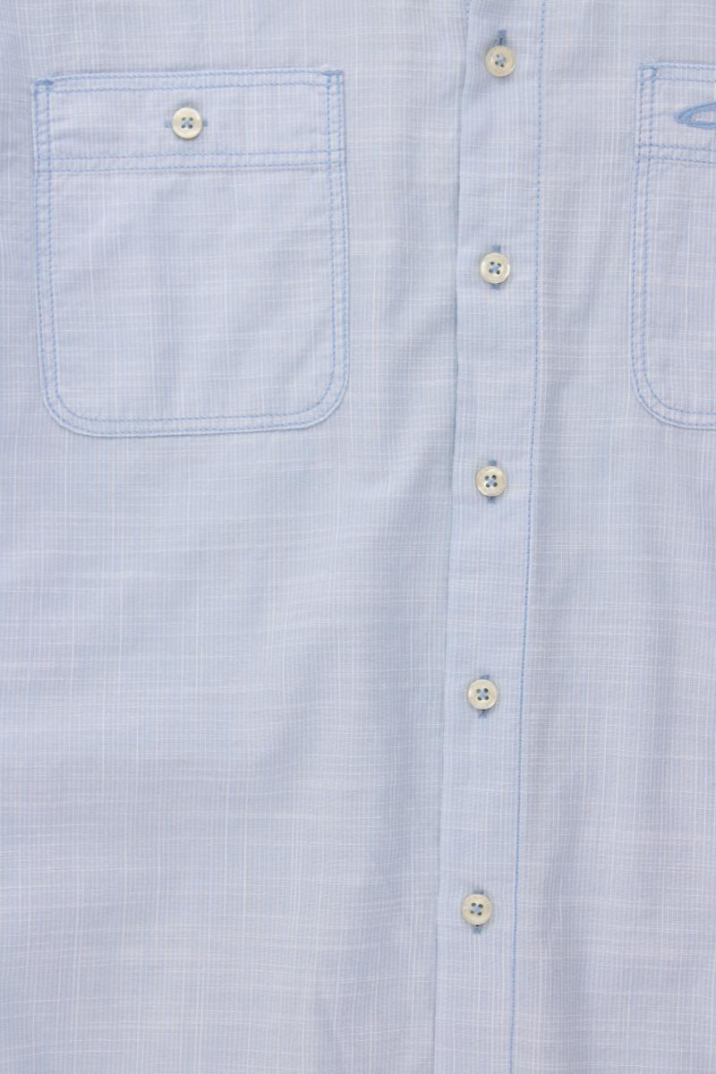 camel active Kurzarmhemd für Herren Gr. M blau