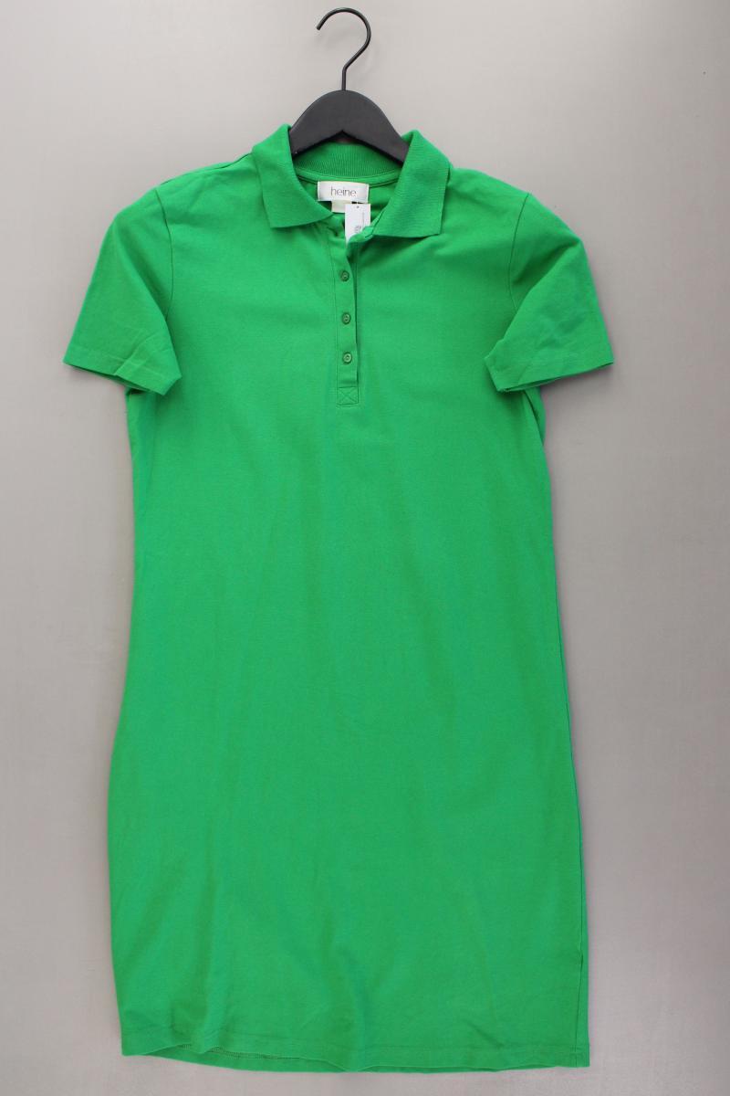 Heine Polokleid Gr. 36 Kurzarm grün