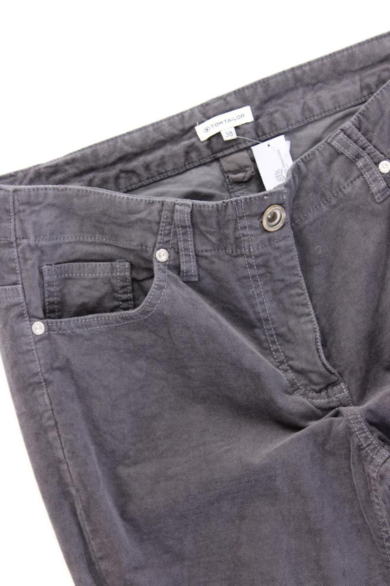 Tom Tailor Five-Pocket-Hose Gr. 38 grau aus Baumwolle