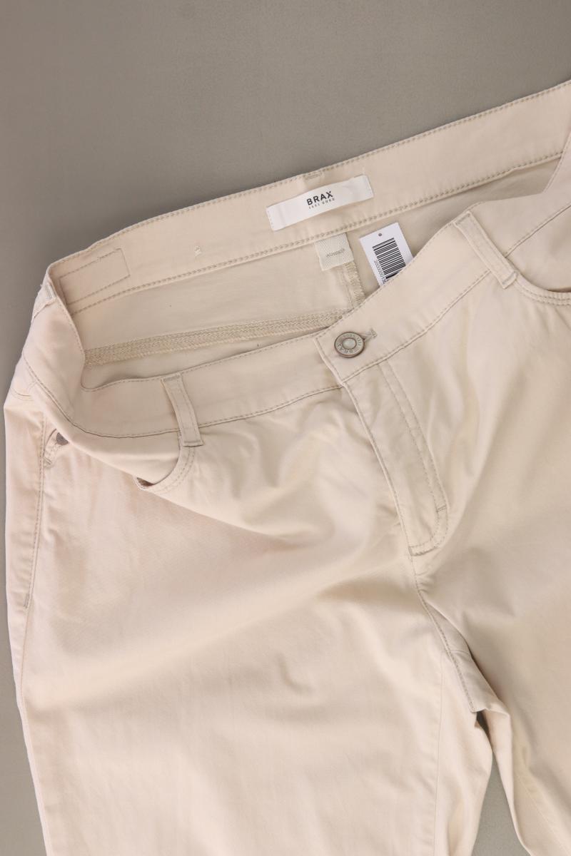 Brax Hose Gr. 42 creme aus Baumwolle